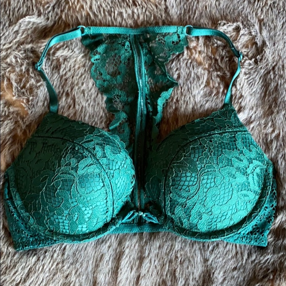 Forest Green Victoria’s Secret Bra